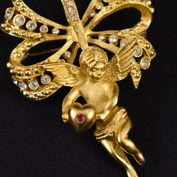 Camrose & Kross JBK Jacqueline Kennedy Cherub Pendant