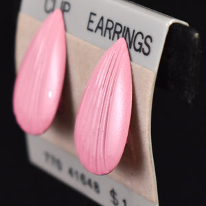 NOC Pink Teardrop Earrings
