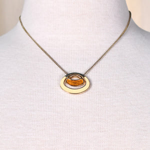 Oval Enamel Sarah Coventry Choker Necklace