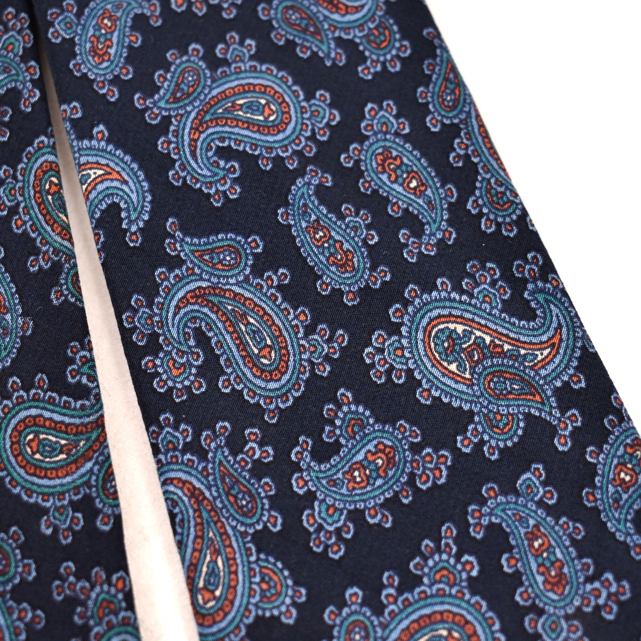 1960s Blue Psychadelic Paisley Tie