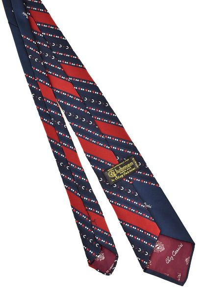 1960s Oleg Cassini Patriotic Stripe Tie