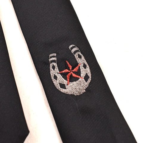 1960s Lucky Horseshoe Tie