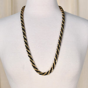 Chunky Twisted Rope Necklace