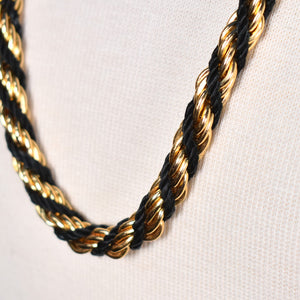 Chunky Twisted Rope Necklace