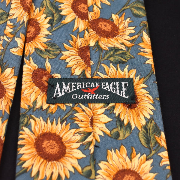 1980s Sunflower Tie
