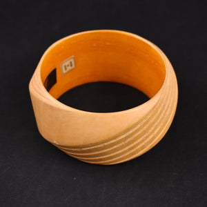 Teak Wood Bangle Bracelet