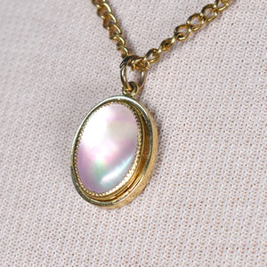Mother of Pearl Pendant Necklace