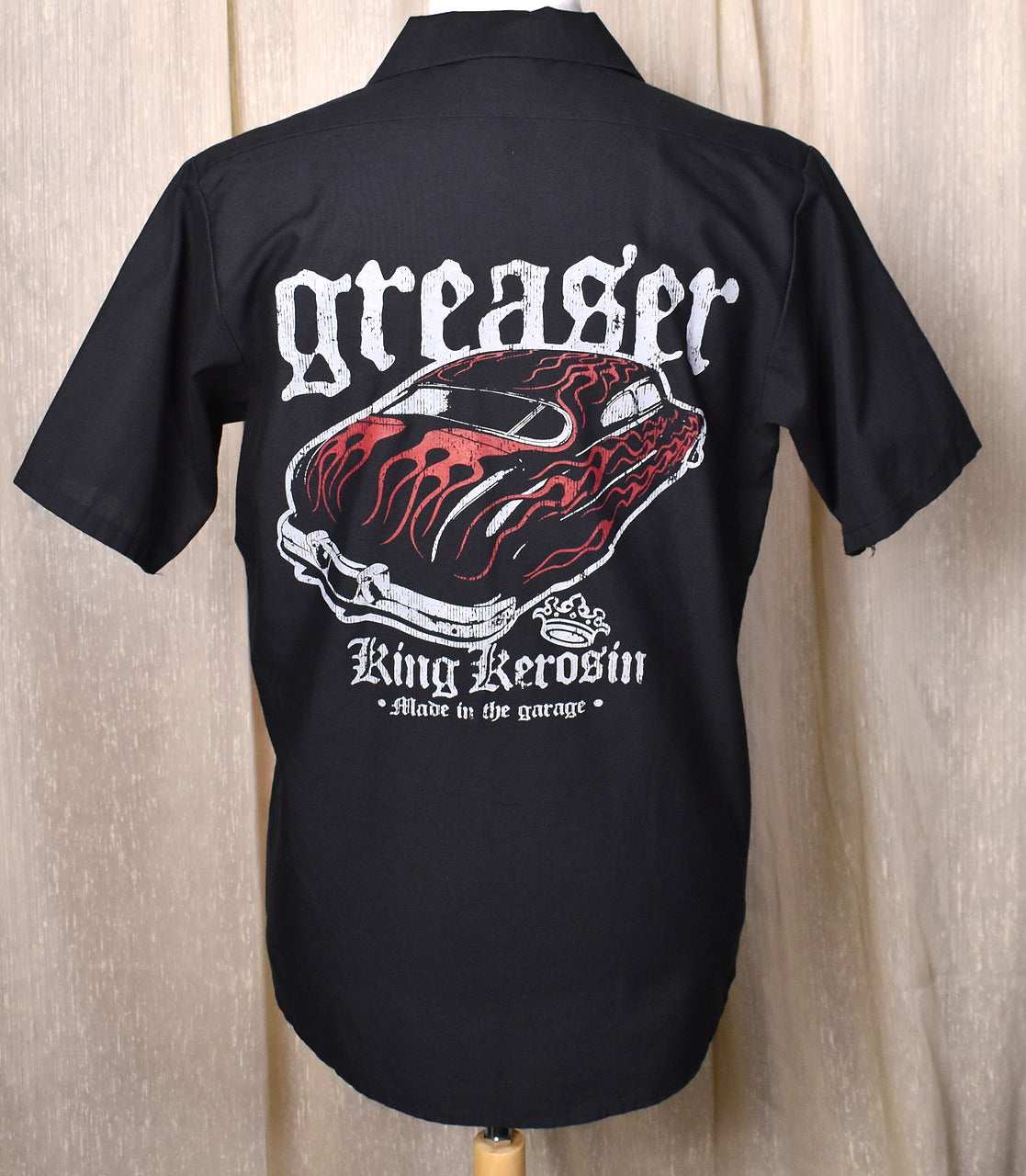King Kerosin Greaser Hot Rod Work Shirt