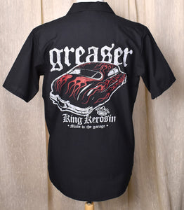 King Kerosin Greaser Hot Rod Work Shirt