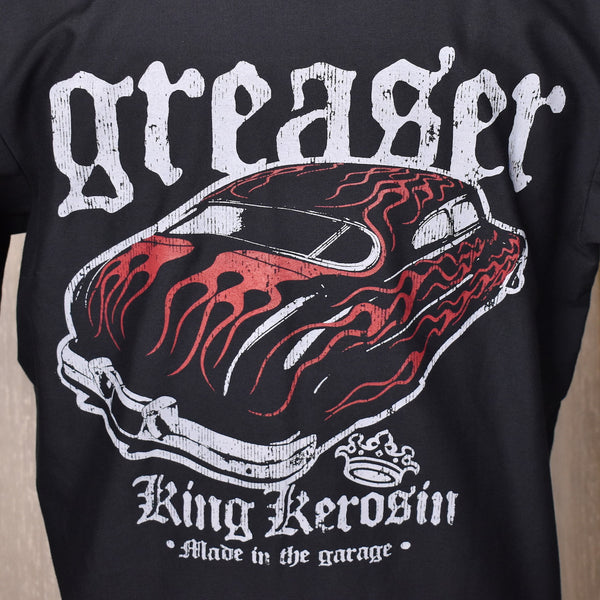 King Kerosin Greaser Hot Rod Work Shirt