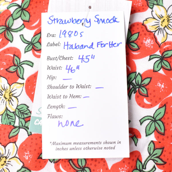 Strawberry Smock Apron
