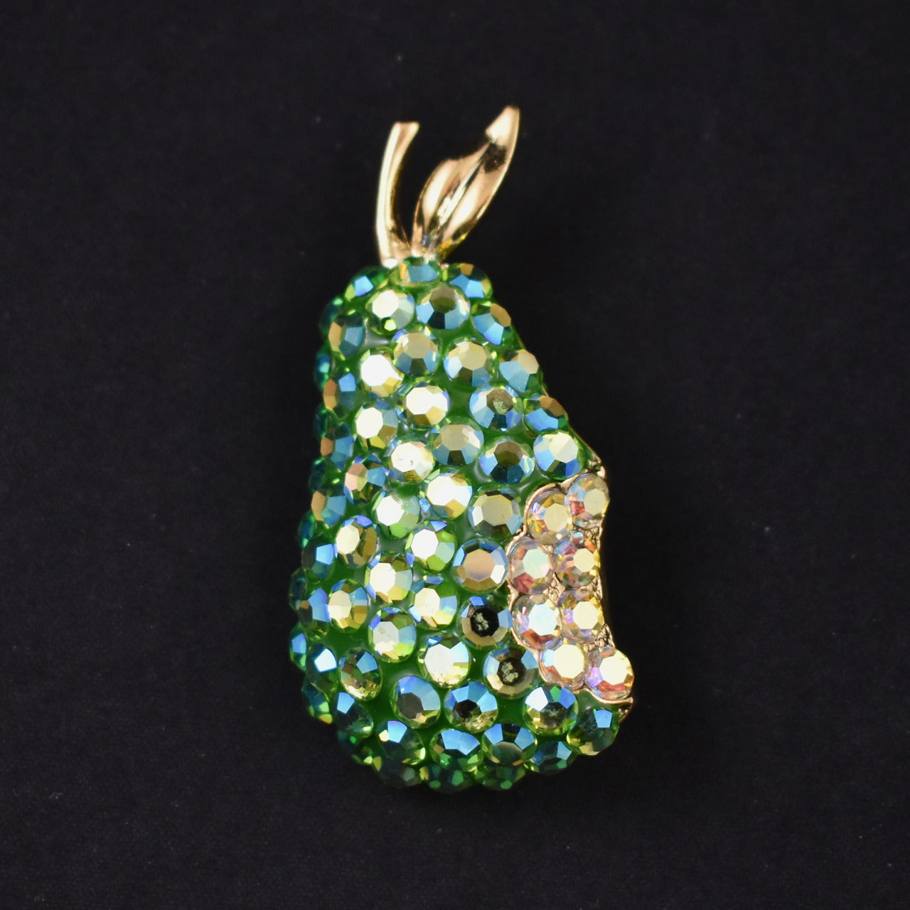 Bjontegard Sparkly Pear Brooch Pin