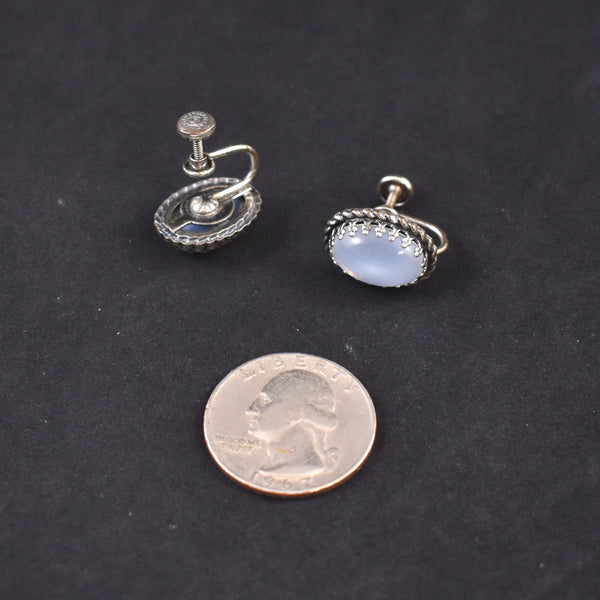 Danecraft Sterling Moonstone Earrings