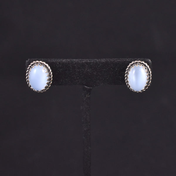 Danecraft Sterling Moonstone Earrings