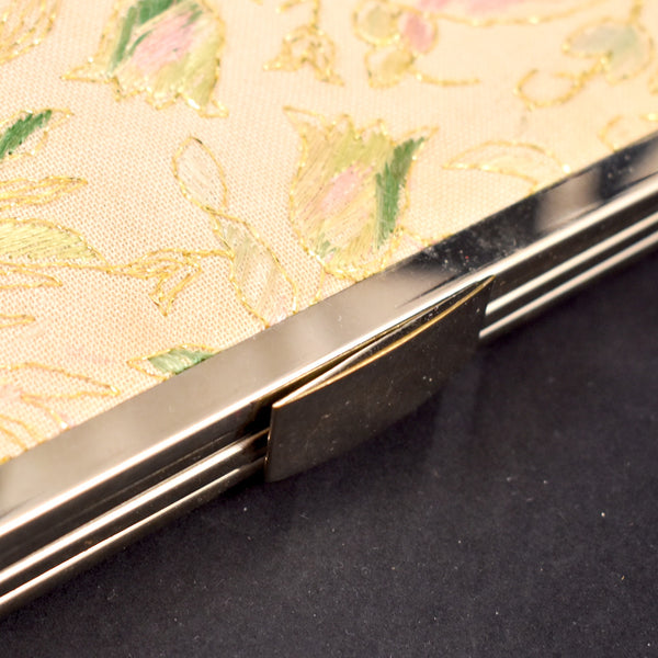 1950s 3 in 1 Floral & Patent Handbag