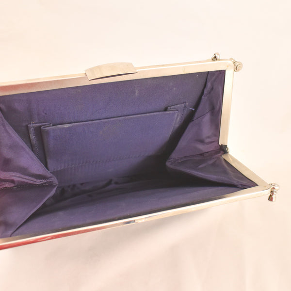 1950s 3 in 1 Floral & Patent Handbag