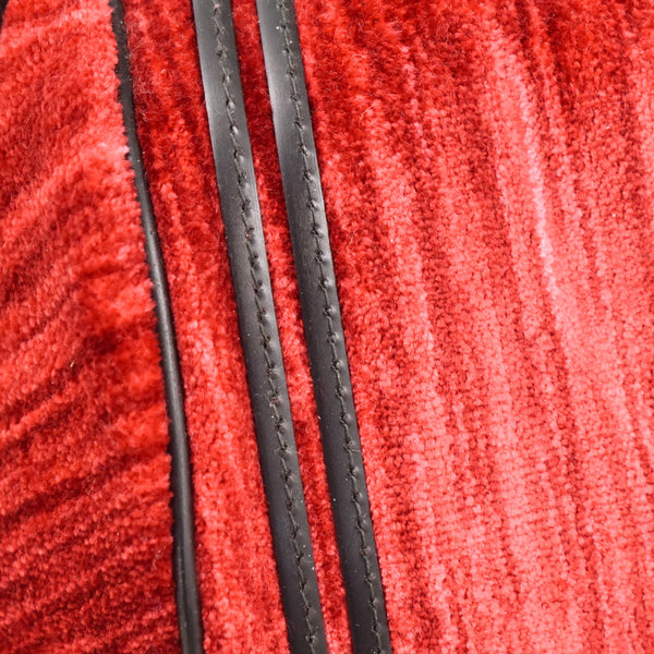 1950s Vamp Red Velvet Purse