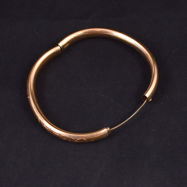 Winard 12K Gold Etched Marisue Bracelet