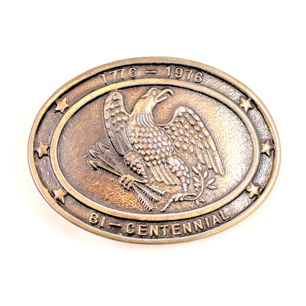 1970s 1976 Bi-Centennial Eagle Belt Buckle