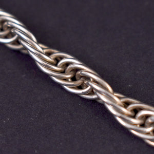 Chunky 925 Twisted Rope Bracelet