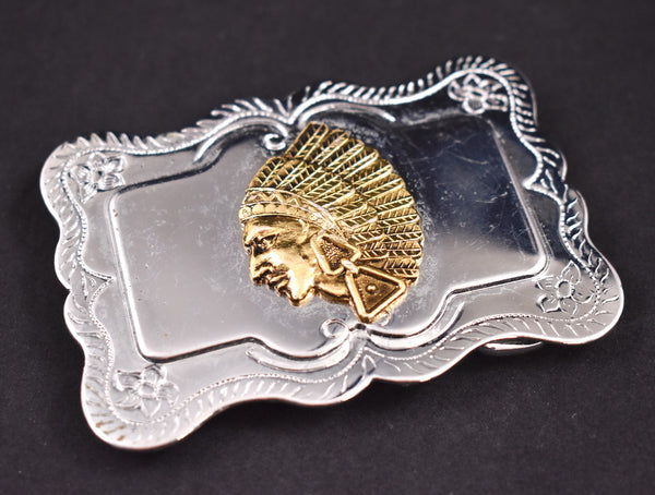 1970s Native American Belt Buckle