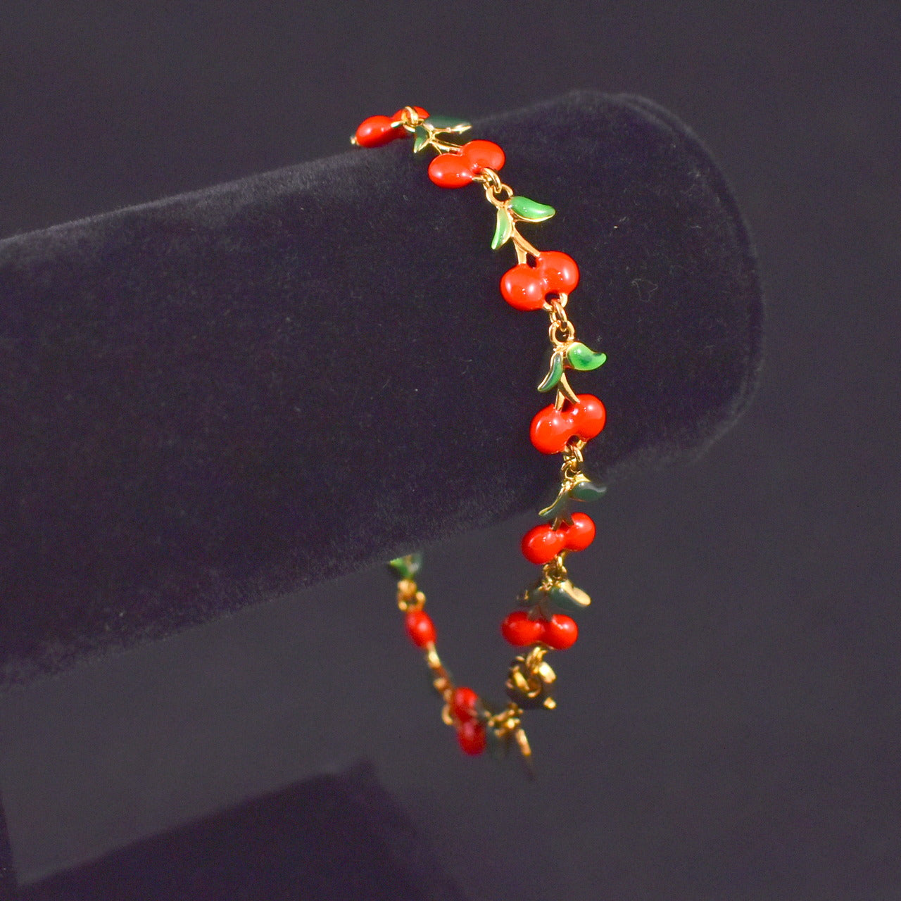 Joan Rivers Cherry Bracelet – Cats Like Us