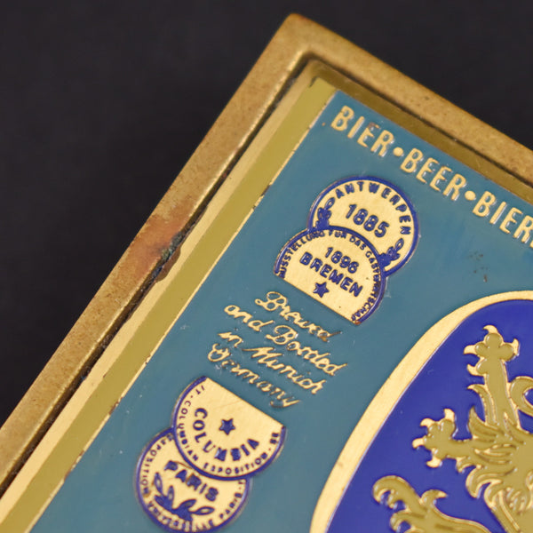 1980s Lowenbrau Beer Belt Buckle