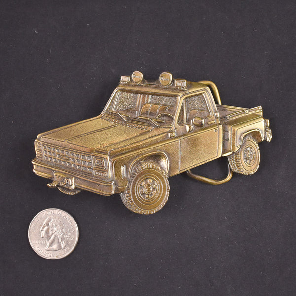 1980s Chevy Chevrolet Truck Belt Buckle