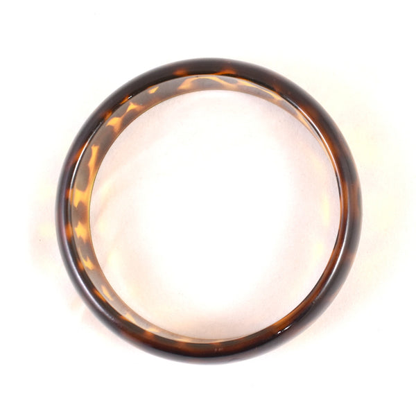 Clear Cheetah Print Bangle