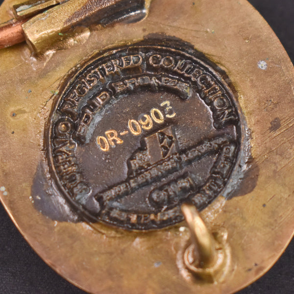 1980s NIB Sm Charging Buffalo Belt Buckle