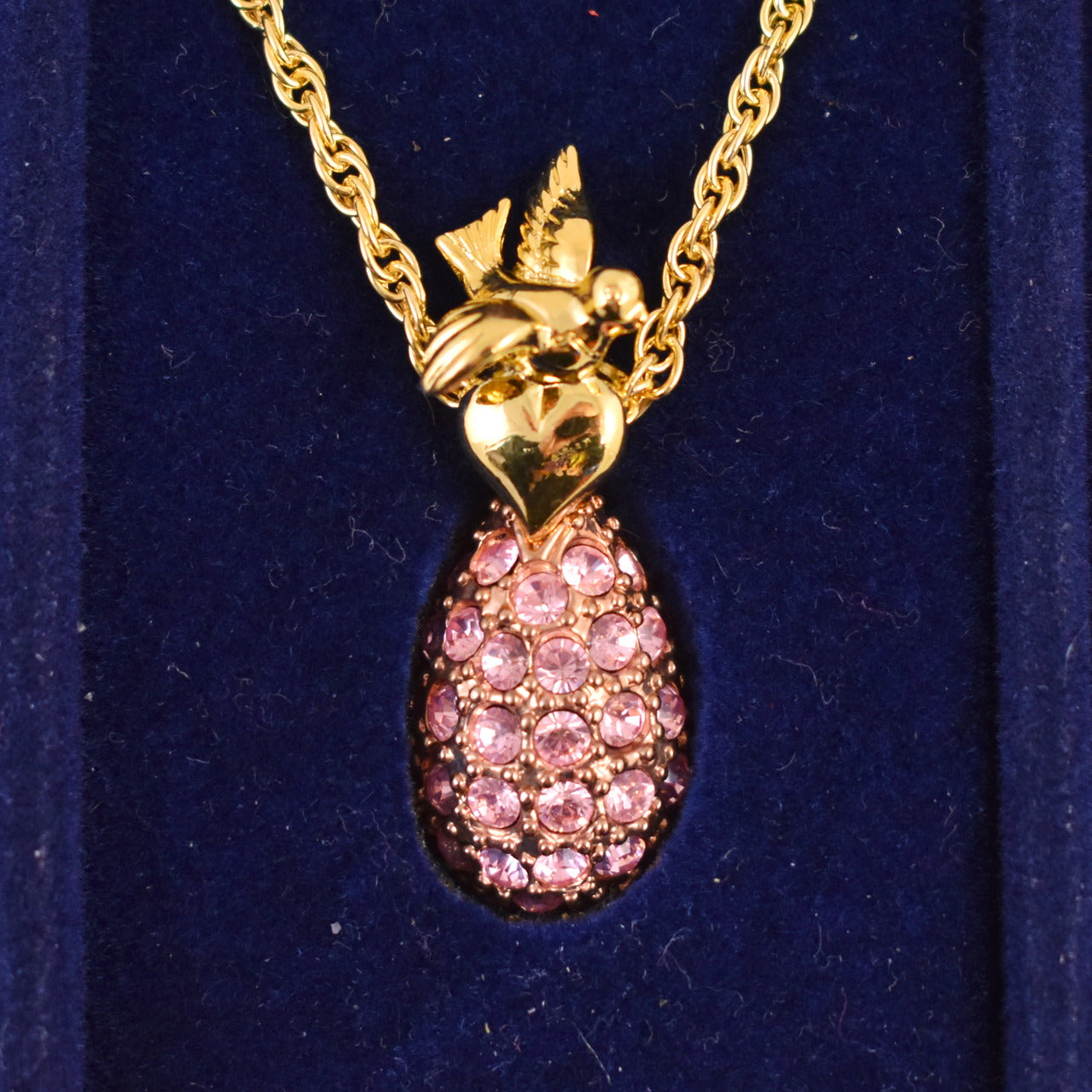 Preek L EGG NECKLACE ネックレス Amazon.com: Pierre Lorren Faberge Egg Pendant style Necklace