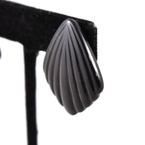 Black Shell Earrings