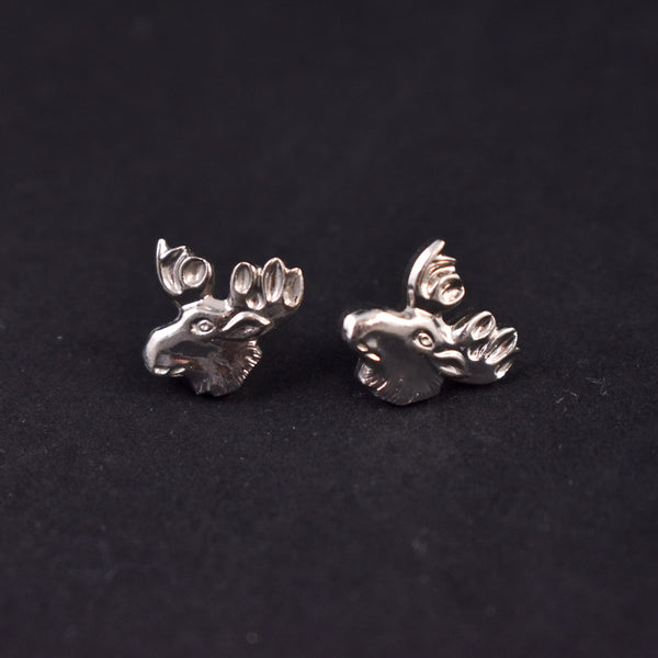 Tiny Moose Lapel Tack Scatter Pins