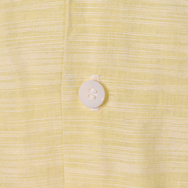 1950s Textured Yellow Shirt