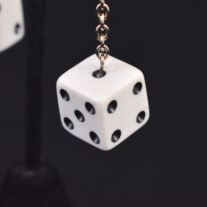 Viva Las Vegas Dangling Dice Earrings