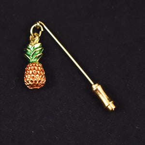 Dangling Pineapple Stick Pin Cats Like Us
