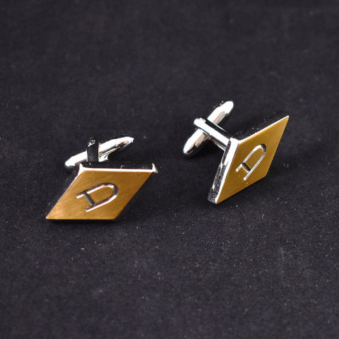 Diamond D Vintage Cuff Links Cats Like Us