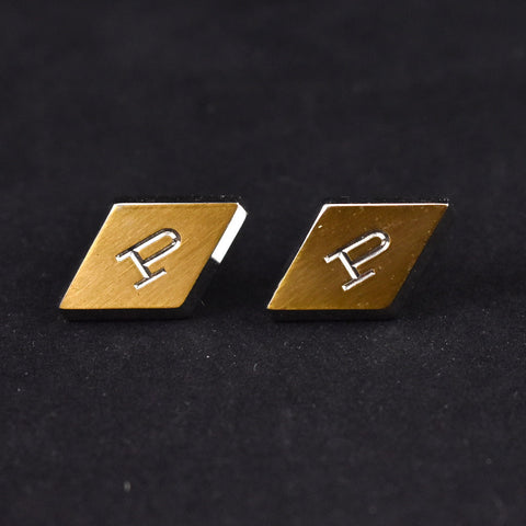 Diamond P Vintage Cuff Links Cats Like Us
