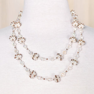 Double Seed Pearl Vintage Necklace Cats Like Us