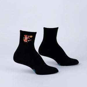 Space Cats Shortie Socks