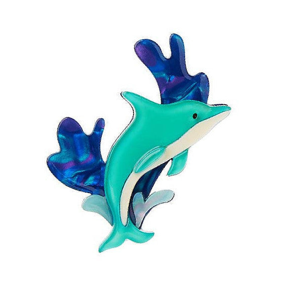 Echo of the Ocean Dolphin Pin Cats Like Us