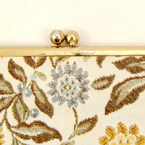 Embroidered Floral Clutch Cats Like Us