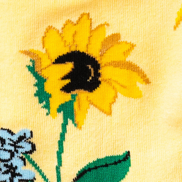 Here Comes the Sun-flowers and Bees Knee Socks
