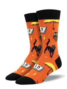 Feeling Superstitious Socks Cats Like Us