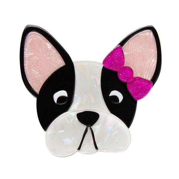 Felicia Frenchie Dog Brooch Pin Cats Like Us