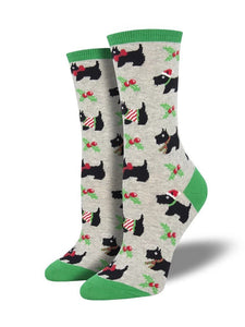 Festive Scotties Doggie Socks Cats Like Us