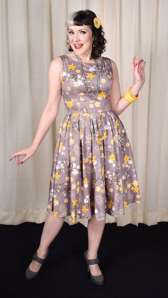 Floral Lily Swing Dress Cats Like Us