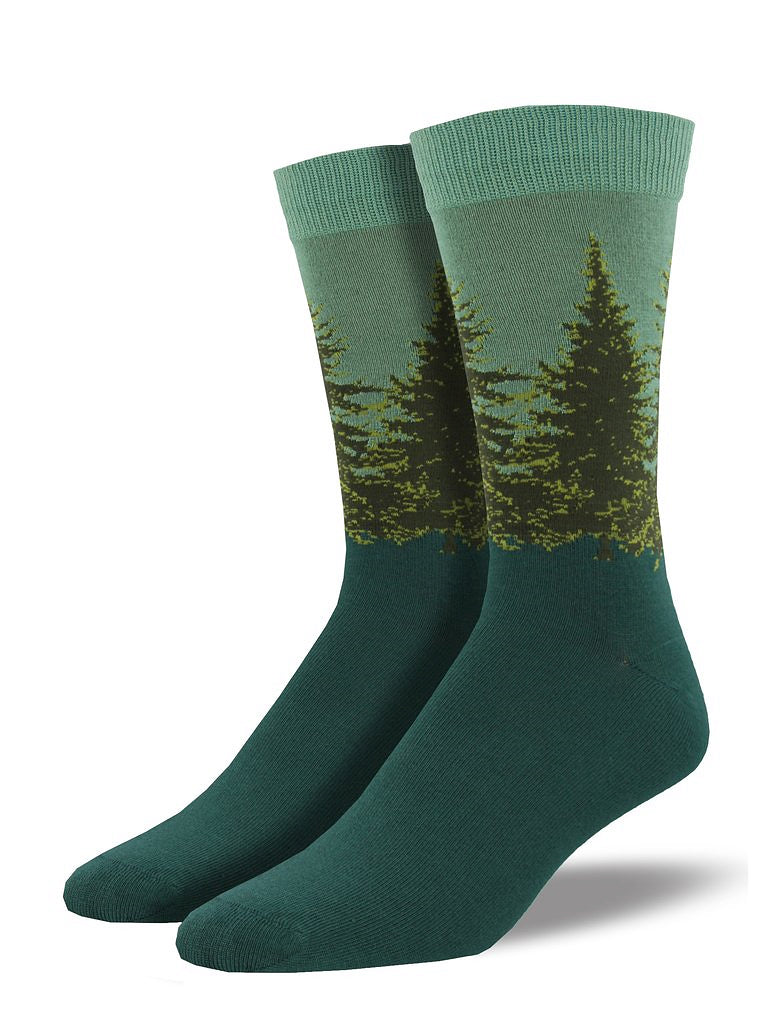 Forest Trees Socks Cats Like Us