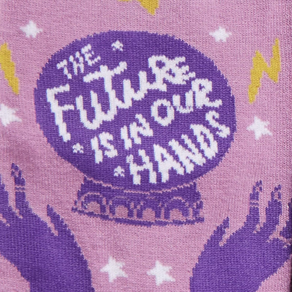 Future is in Our Hands Socks Cats Like Us