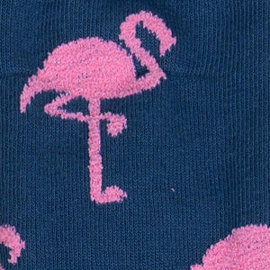 Fuzzy Flamingo Crew Socks Cats Like Us